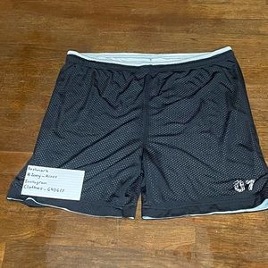 Not sure what brand, size large, black with gray interior.